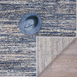 Hampstead's Collection Contemporary Soft Area Rug Blue