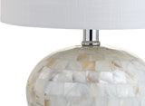 Wilson 16" Seashell LED Table Lamp White