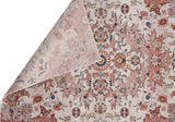 Waterloo Cream Oriental Soft Area Rug