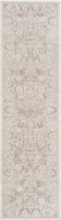 Reflection Collection Vintage Distressed Soft Area Rug Beige / Cream