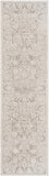 Reflection Collection Vintage Distressed Soft Area Rug Beige / Cream