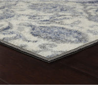 Maples Rugs Blooming Damask Area Rugs Grey/Blue