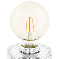 Eglo Cercamar 5" High Clear Glass Accent Table Lamp