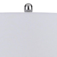Mayfield Aqua Blue Glass Teardrop Table Lamp