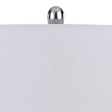 Mayfield Aqua Blue Glass Teardrop Table Lamp