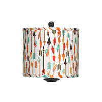 Lexington Black Quills and Arrows Shade Table Lamp