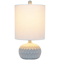 Lalia Home 18 1/2" High Gray Concrete Accent Table Lamp