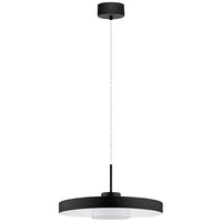 Eglo Alpicella 15 3/4" Wide Matte Black LED Pendant Light