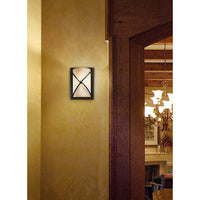 Minka Knotted Iron Collection Bronze Wall Sconce