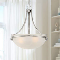 Mallot 20" Wide Glass Ceiling Light