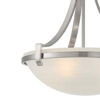 Mallot 20" Wide Glass Ceiling Light