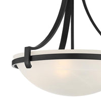 Mallot 20" Wide Glass Ceiling Light