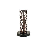 Branches Laser Cut Oil-Rubbed Bronze Table Lamp