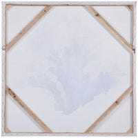 Coral II 36" Square Canvas Wall Art