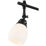Chapel 36" Wide Semi Gloss Black 4-Light Island Pendant