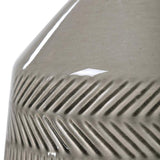Rewind Soft Gray Glaze Ceramic Table Lamp