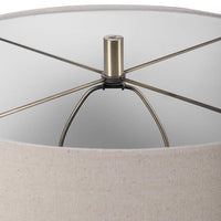 Prospect Blue Brown and White Accent Table Lamp