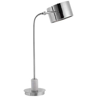 Uttermost Mendel Polished Nickel Metal Desk Lamp