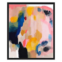 Pink Lemonade I 25 3/4" High Framed Canvas Wall Art