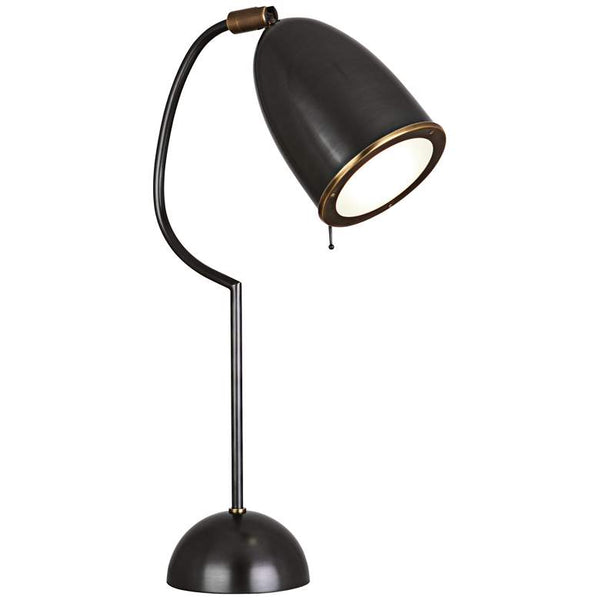 Robert Abbey Director Patina Bronze Studio Desk Lamp