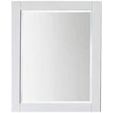 Avanity White 24" x 30" Decorative Vanity Mirror