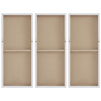 Twilight Mystere 35" High 3-Piece Canvas Wall Art Set
