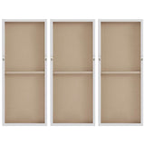 Twilight Mystere 35" High 3-Piece Canvas Wall Art Set