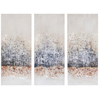Twilight Mystere 35" High 3-Piece Canvas Wall Art Set