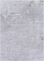 Choukri Modern Abstract Soft Area Rug Light Gray