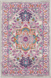 Passion Persian Colorful Teal Multi-color Area Rug