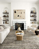 Loloi II Layla Collection LAY-02 Spice / Marine, Traditional 7'-6" x 9'-6" Area Rug