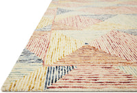Spectrum Ivory / Multi Contemporary Accent Soft Area Rug