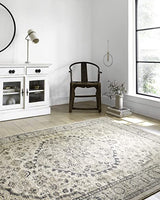 Loloi II Teagan Collection TEA-03 Denim / Pebble, Traditional 11'-6" x 15' Area Rug