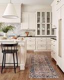 Chris Loves Julia x Loloi Jules JUL-01 Merlot / Multi Oriental Area Rug 7'-6" x 9'-6"
