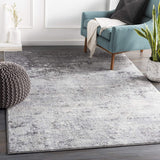 Choukri Soft Area Rug Silver Gray