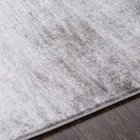 Choukri Modern Abstract Soft Area Rug Light Gray