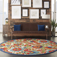 Multicolor Indoor/Outdoor Area Rug