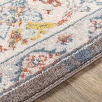 Anja Oriental Medallion Area Rug, Teal