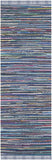 Hand Woven Purple and Multi Cotton Area Rug