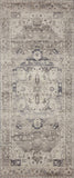 Hathaway Collection  Steel / Ivory, Traditional Soft Area Rug