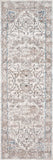 Dante Collection Soft Area Rug Ivory/Stone