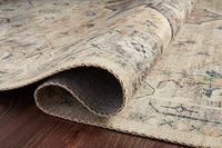 Hathaway Collection HTH-04 Beige / Multi, Traditional Area Rug