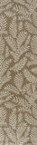 Nevis Palm Frond Indoor/Outdoor Navy/Ivory soft Area Rug