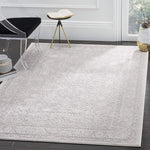 Reflection Collection Vintage Distressed Soft Area Rug Beige / Cream