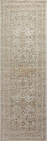 Chris Loves Julia x Loloi Rosemarie ROE-04 Graphite / Multi Oriental Area Rug 18" x 18" Sample Swatch