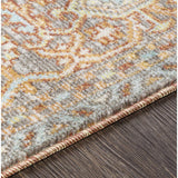 Amaury Indoor/ Outdoor Medallion Area Rug, Burnt Orange