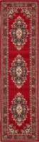 Traditional Red Soft Area Rug