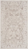 Reflection Collection Vintage Distressed Soft Area Rug Beige / Cream