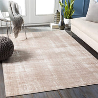 Rilian Modern Abstract SoftArea Rug Camel