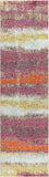 Contemporary Modern Abstract Vintage Cream/Pink Area Rug